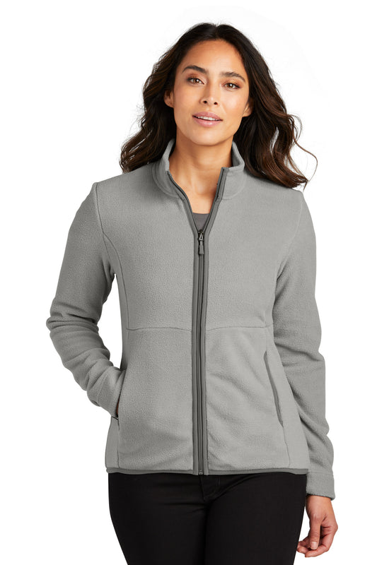 Port Authority Women's Connection Fleece Jacket L110 Gusty Grey