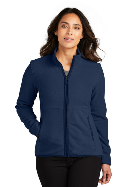 Port Authority Women's Connection Fleece Jacket L110 River Blue Navy