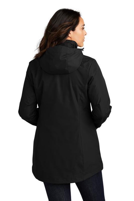 Port Authority Women's All-Weather 3-in-1 Jacket L123 Black