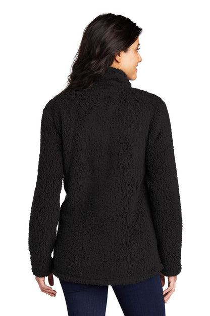 Port Authority Women's Cozy 1/4-Zip Fleece L130 Black