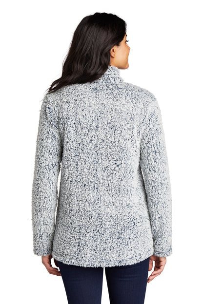 Port Authority Women's Cozy 1/4-Zip Fleece L130 Navy Heather