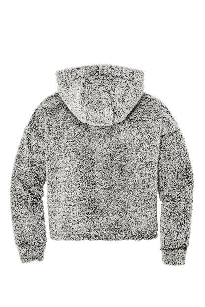 Port Authority  Women's Cozy Fleece Hoodie. L132 Grey Heather