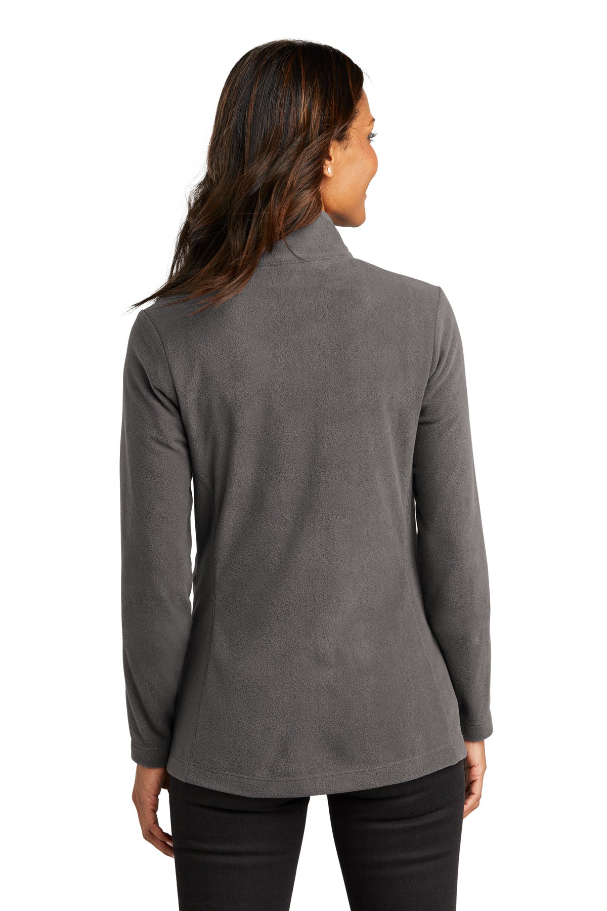 Port Authority Women's Accord Microfleece Jacket L151 Pewter