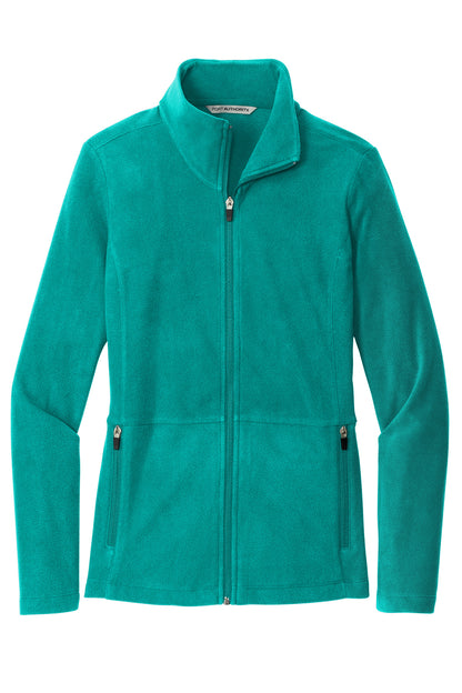 Port Authority Women's Accord Microfleece Jacket L151 Teal Blue
