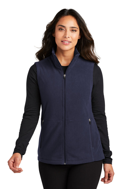 Port Authority Women's Accord Microfleece Vest L152 Navy