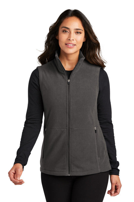 Port Authority Women's Accord Microfleece Vest L152 Pewter