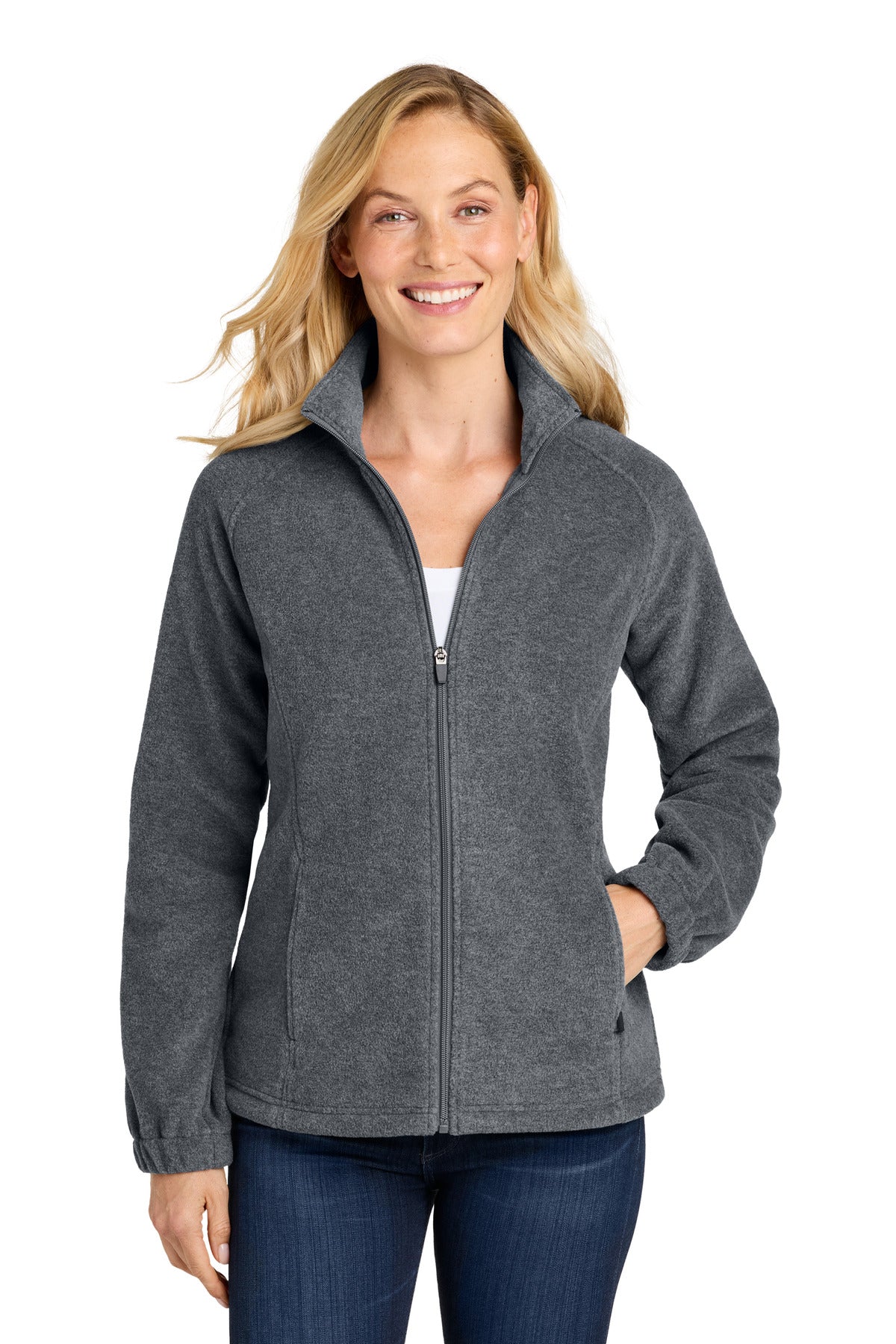 Port Authority Women's Plush Fleece Full-Zip Jacket