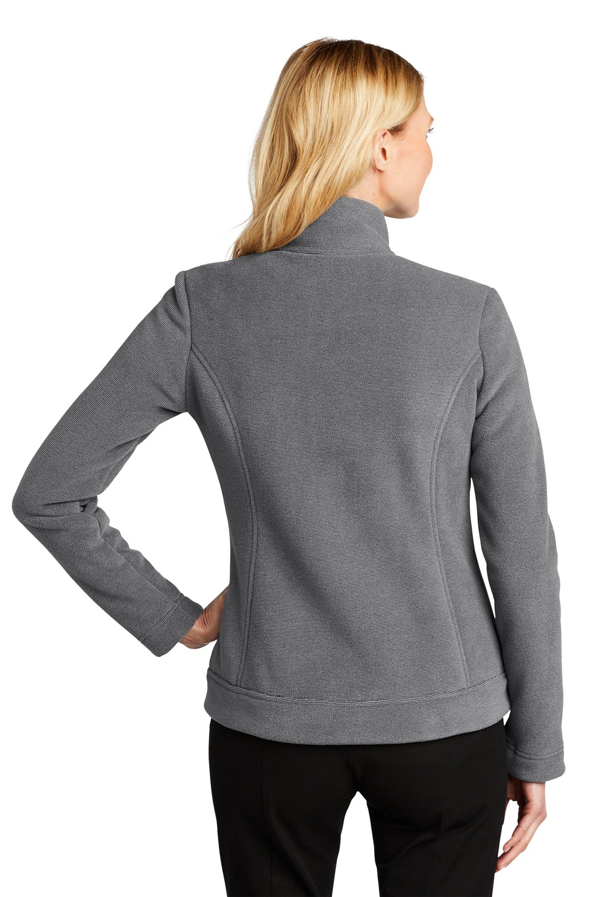 Port Authority  Women's Ultra Warm Brushed Fleece Jacket. L211 Gusty Grey/ Sterling Grey