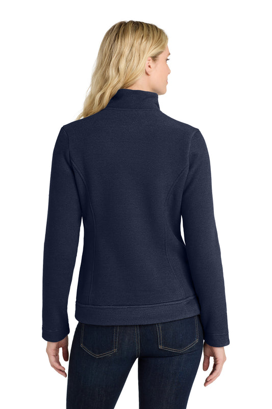 Port Authority  Women's Ultra Warm Brushed Fleece Jacket. L211 Insignia Blue/ River Blue Navy