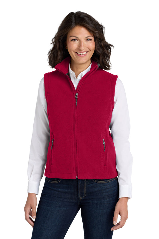 Port Authority Women's Value Fleece Vest. L219 True Red