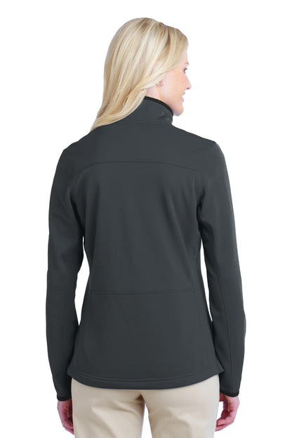 Port Authority Women's Pique Fleece Jacket. L222 Graphite