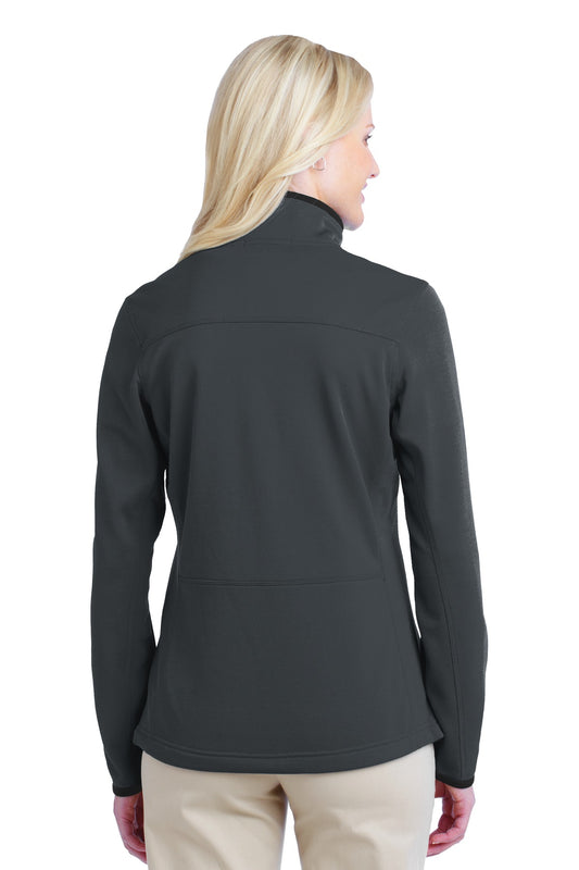 Port Authority Women's Pique Fleece Jacket. L222 Graphite