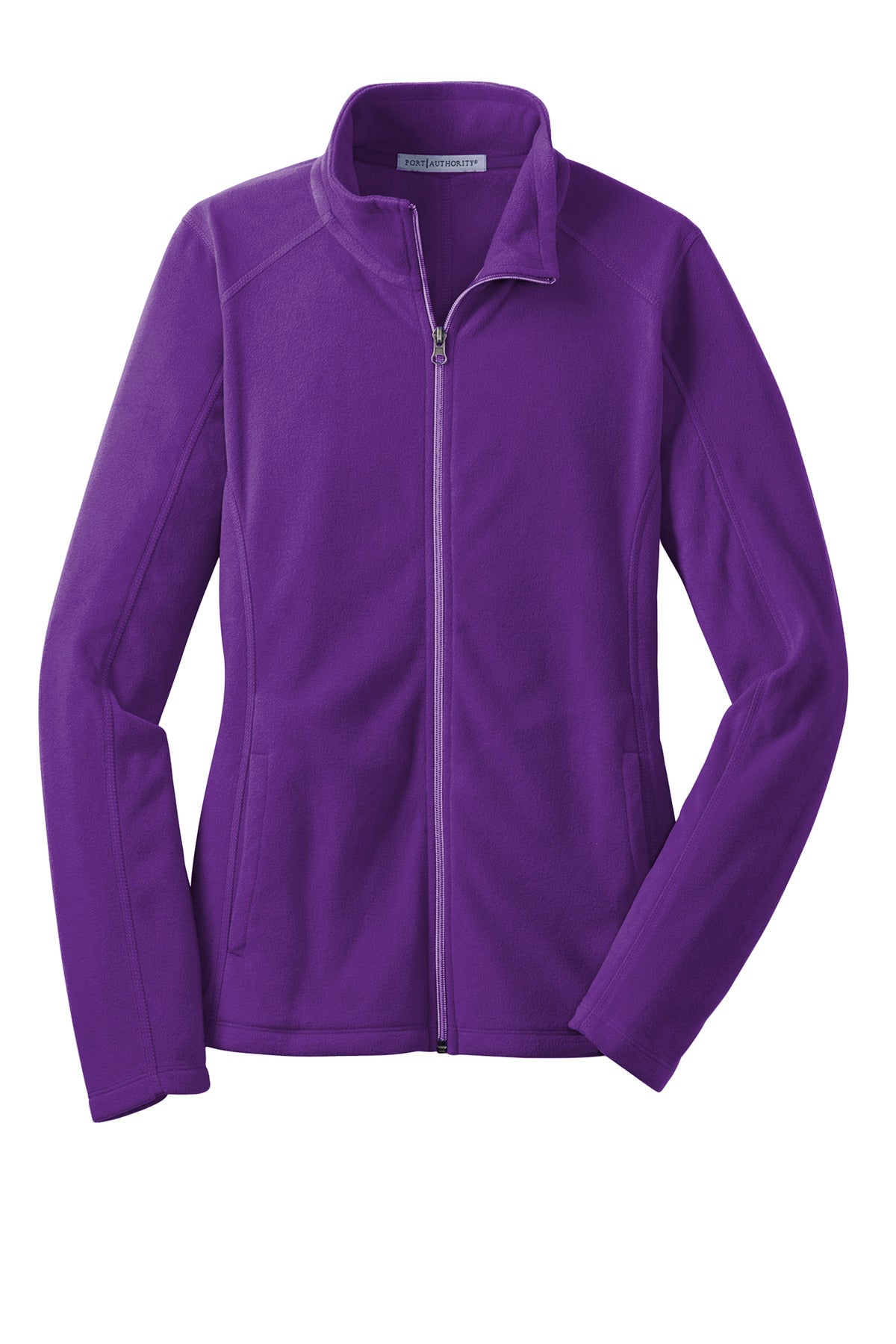 Port Authority Women's Microfleece Jacket. L223 Amethyst Purple
