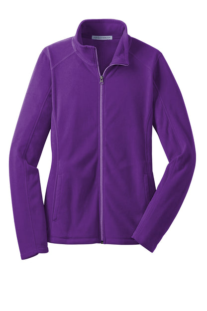Port Authority Women's Microfleece Jacket. L223 Amethyst Purple