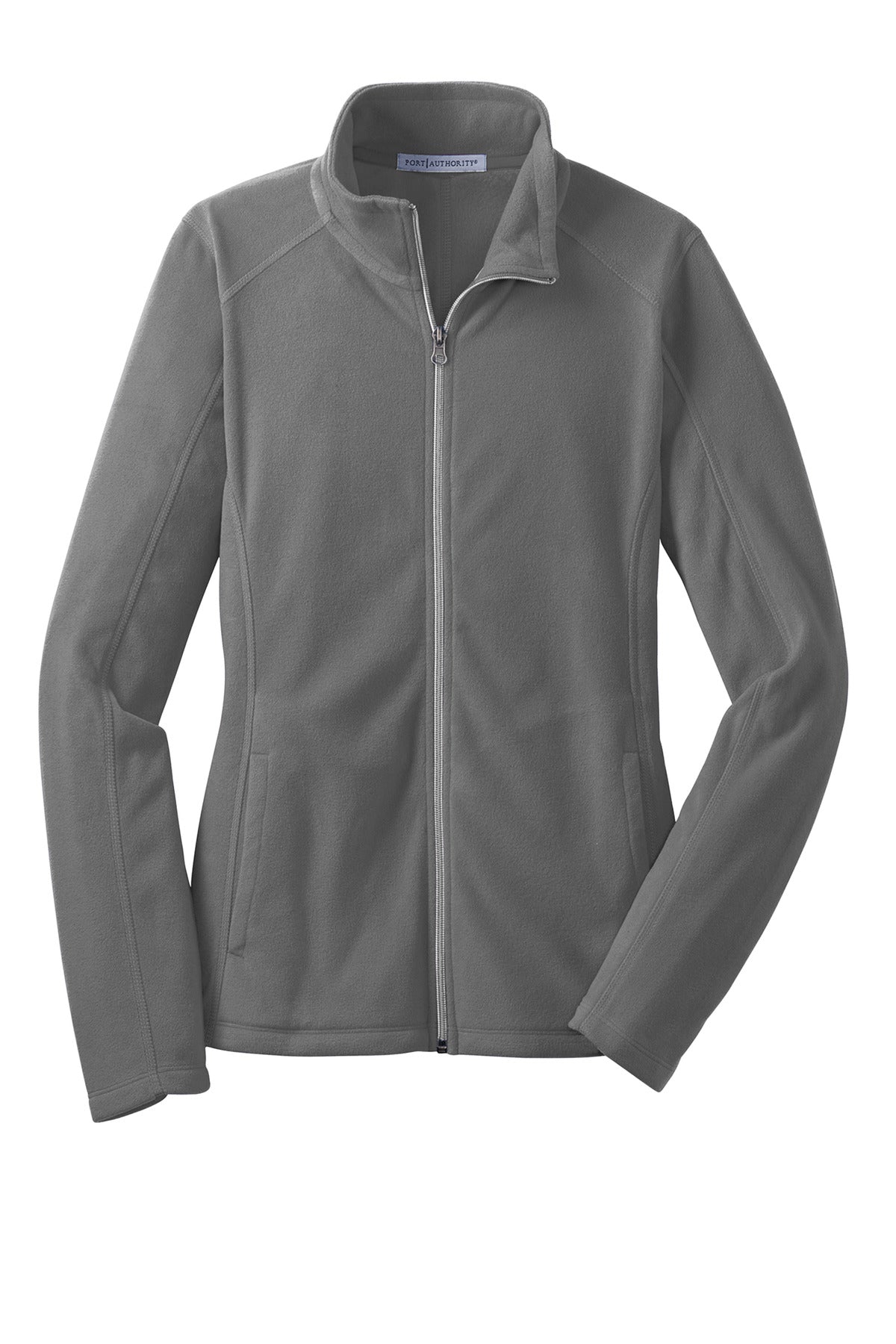 Port Authority Women's Microfleece Jacket. L223 Pearl Grey