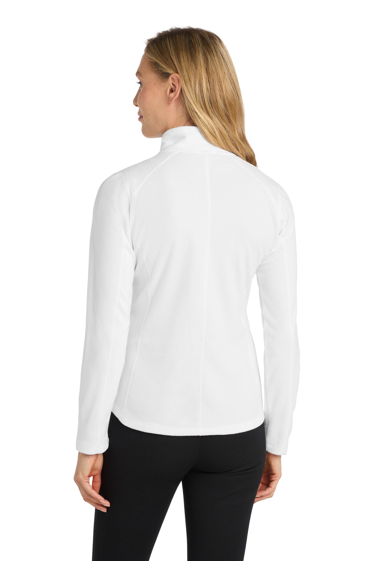 Port Authority Women's Microfleece Jacket. L223 White