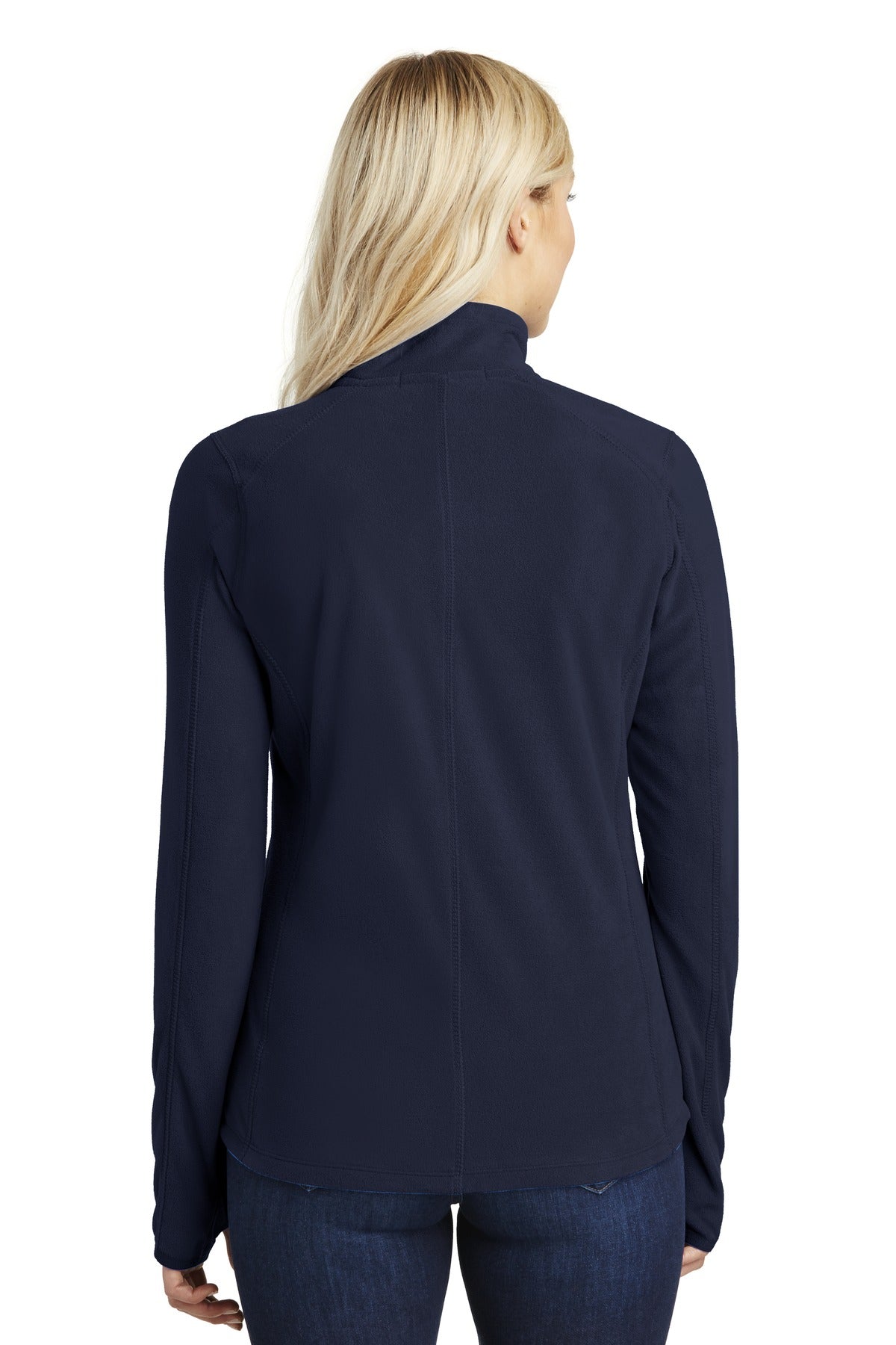 Port Authority Women's Microfleece 1/2-Zip Pullover. L224 True Navy