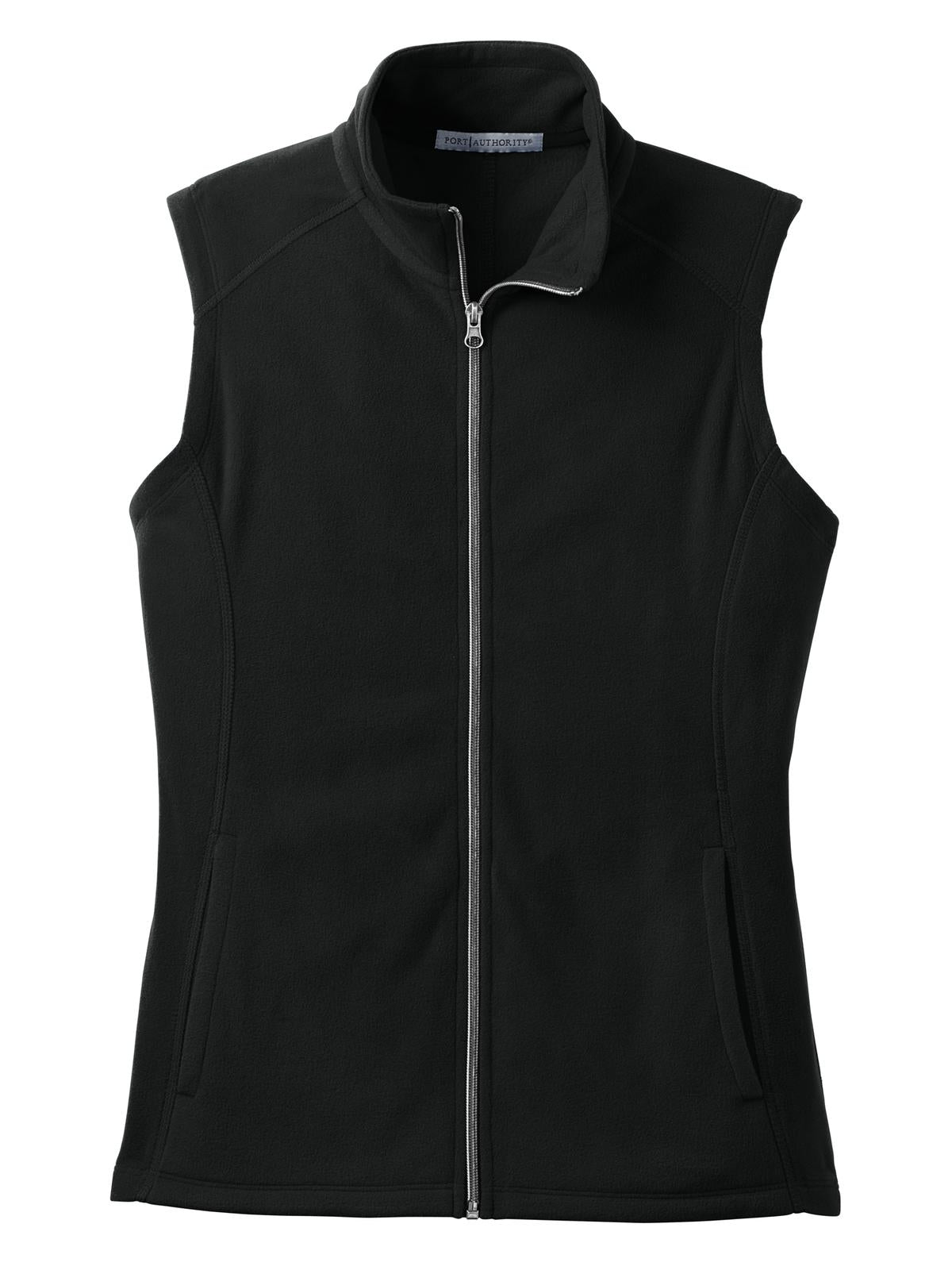Port Authority Women's Microfleece Vest. L226 Black