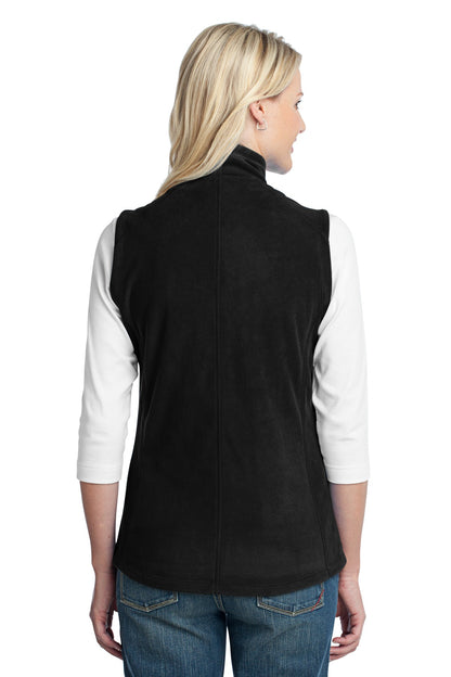 Port Authority Women's Microfleece Vest. L226 Black