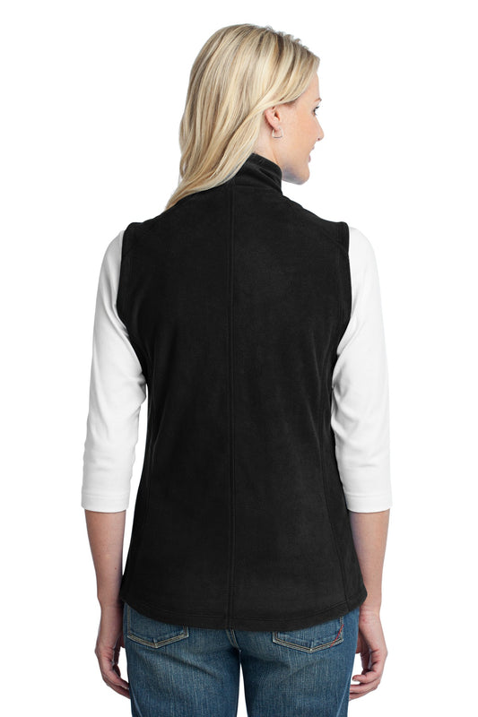 Port Authority Women's Microfleece Vest. L226 Black