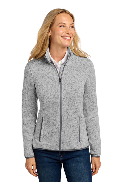 Port Authority Women's Sweater Fleece Jacket L232