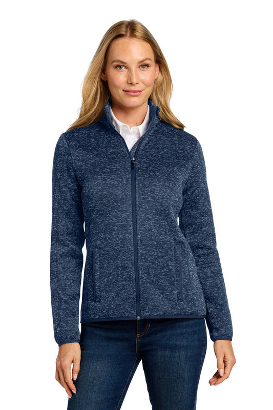 Port Authority Women's Sweater Fleece Jacket L232