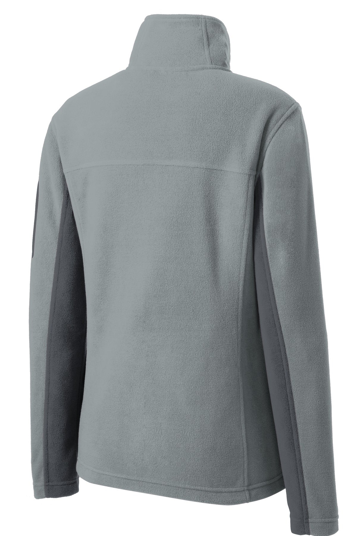 Port Authority Women's Summit Fleece Full-Zip Jacket. L233 Frost Grey/ Magnet