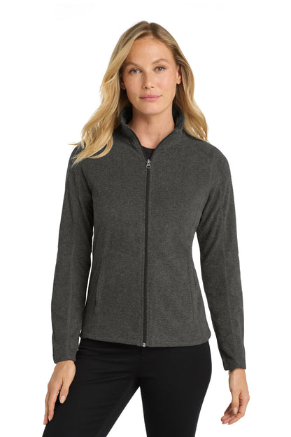 Port Authority Women's Heather Microfleece Full-Zip Jacket L235