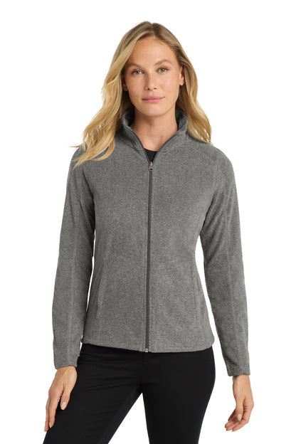 Port Authority Women's Heather Microfleece Full-Zip Jacket L235