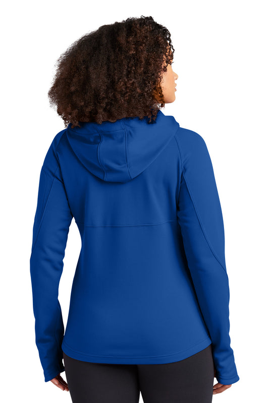Sport-Tek Women's Tech Fleece Full-Zip Hooded Jacket. L248 True Royal