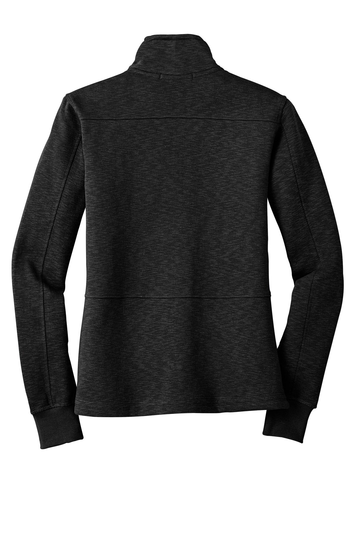 Port Authority Women's Slub Fleece Full-Zip Jacket. L293 Black