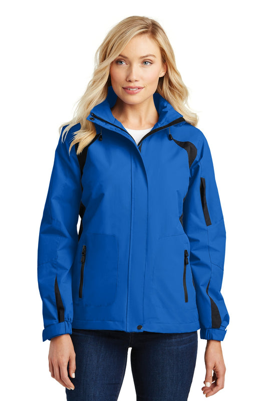 Port Authority Women's All-Season II Jacket L304 Snorkel Blue/ Black