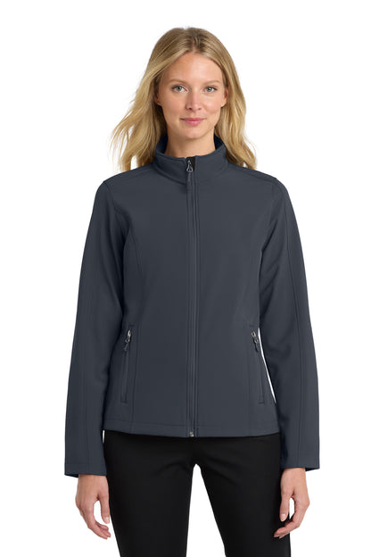 Port Authority Women's Core Soft Shell Jacket L317 Battleship Grey