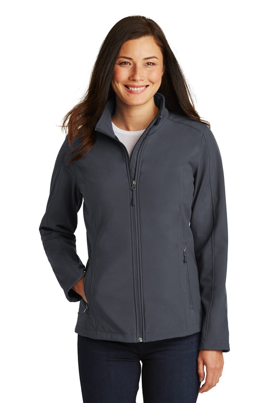 Port Authority Women's Core Soft Shell Jacket. L317 Battleship Grey