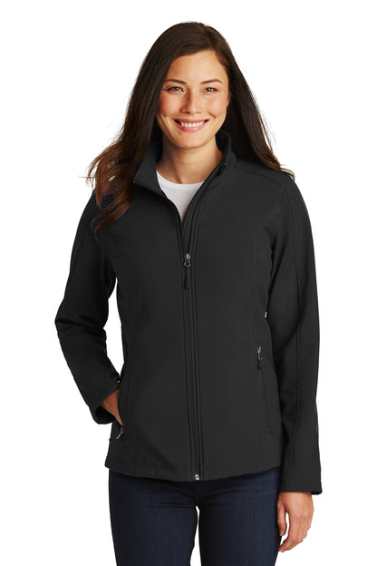 Port Authority Women's Core Soft Shell Jacket. L317 Black