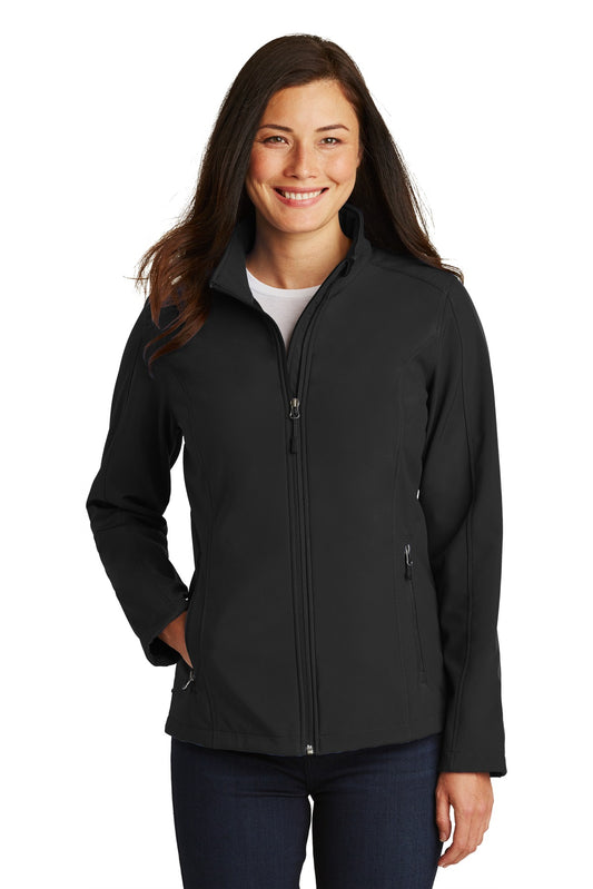 Port Authority Women's Core Soft Shell Jacket. L317 Black