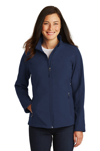 Port Authority Women's Core Soft Shell Jacket. L317 Dress Blue Navy