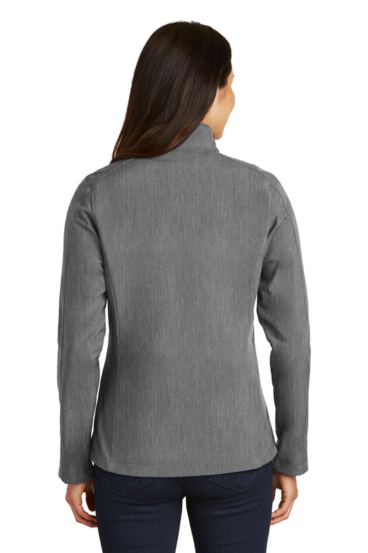 Port Authority Women's Core Soft Shell Jacket. L317 Pearl Grey Heather