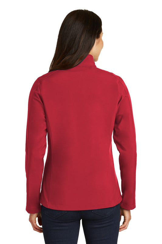 Port Authority Women's Core Soft Shell Jacket. L317 Rich Red