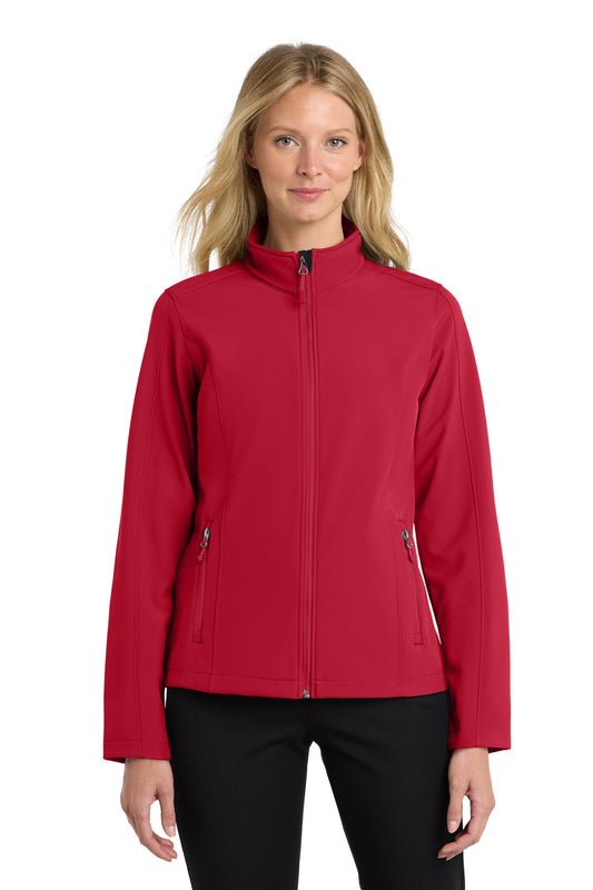 Port Authority Women's Core Soft Shell Jacket L317 Rich Red