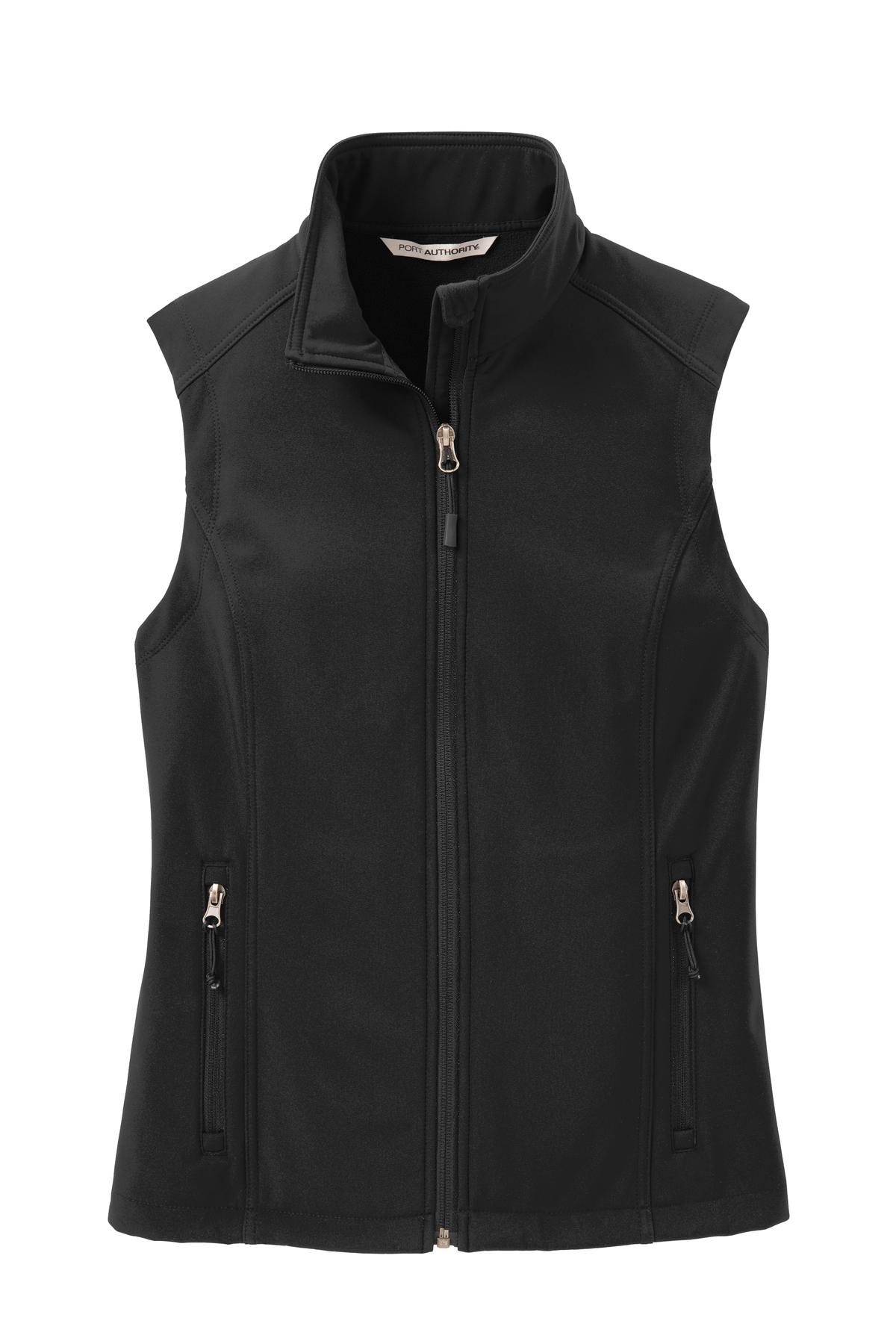 Port Authority Women's Core Soft Shell Vest. L325 Black