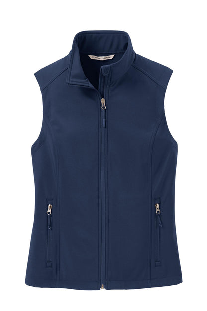 Port Authority Women's Core Soft Shell Vest. L325 Dress Blue Navy