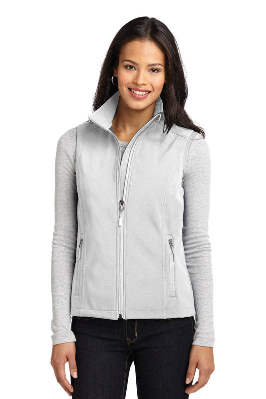 Port Authority Women's Core Soft Shell Vest. L325 Marshmallow