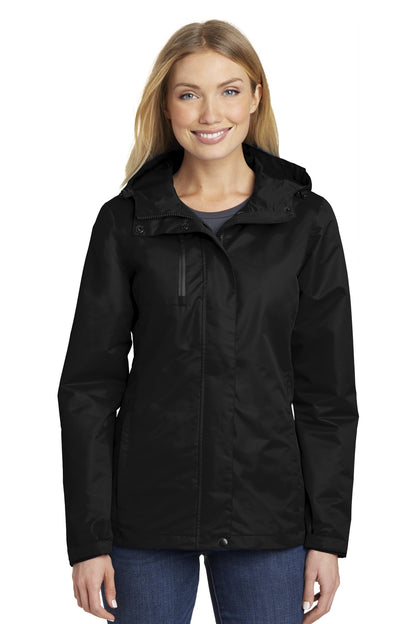 Port Authority Women's All-Conditions Jacket. L331 Black