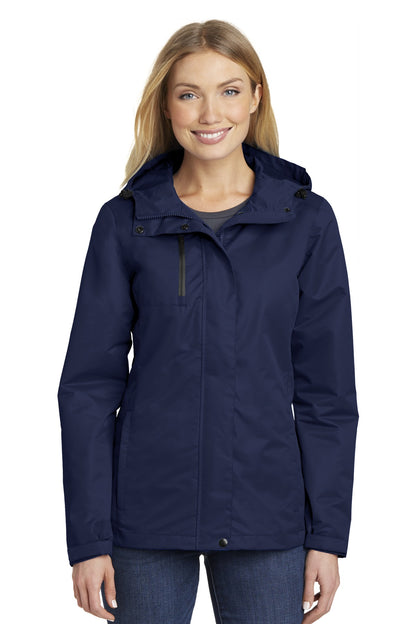 Port Authority Women's All-Conditions Jacket. L331 True Navy