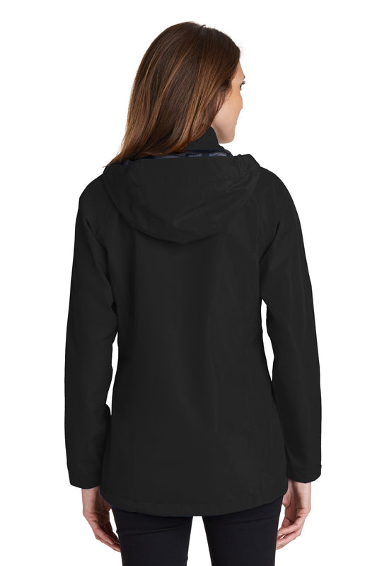 Port Authority Women's Torrent Waterproof Jacket. L333 Black
