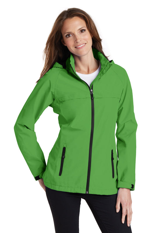 Port Authority Women's Torrent Waterproof Jacket. L333 Vine Green