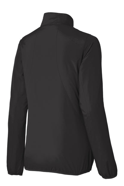 Port Authority Women's Zephyr Full-Zip Jacket. L344 Black