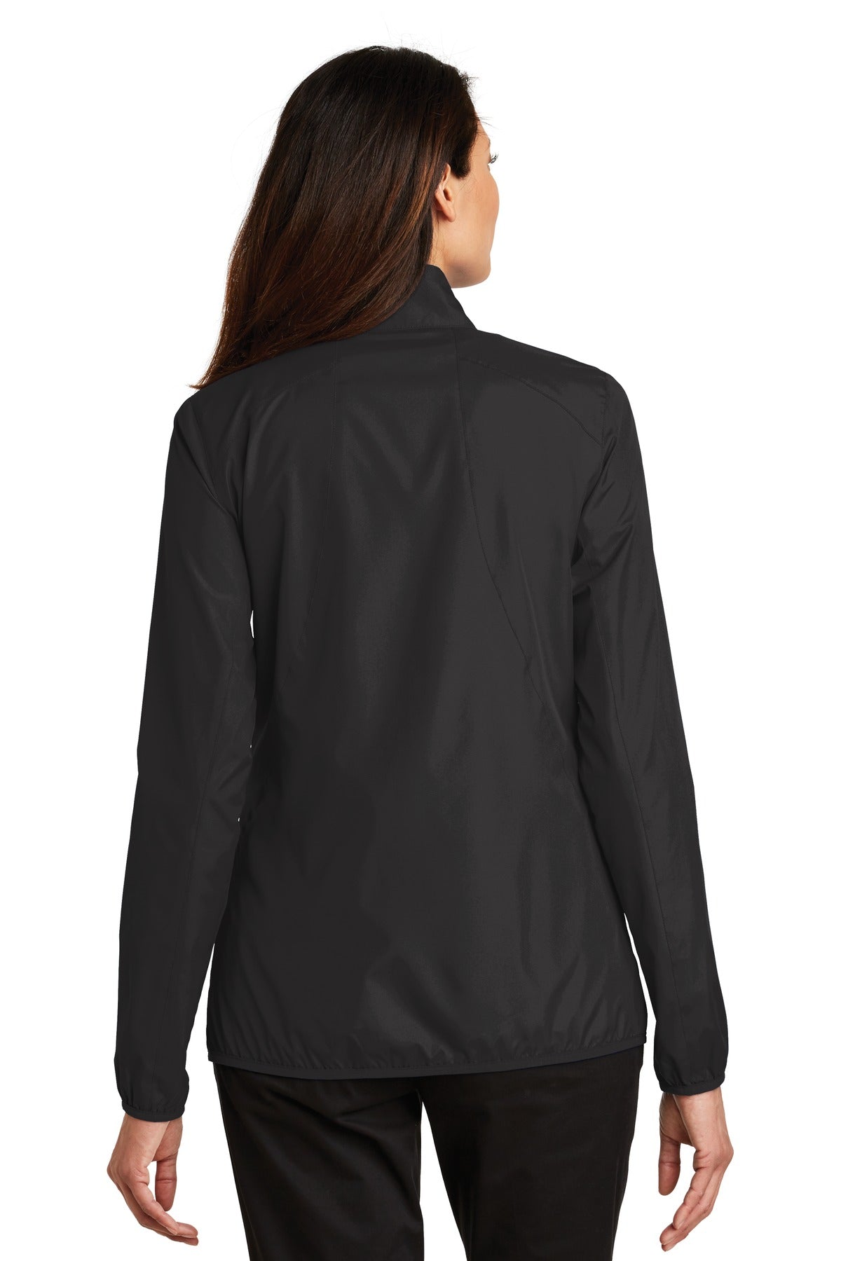 Port Authority Women's Zephyr Full-Zip Jacket. L344 Black