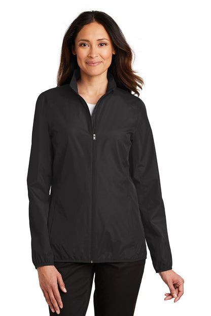Port Authority Women's Zephyr Full-Zip Jacket. L344 Black